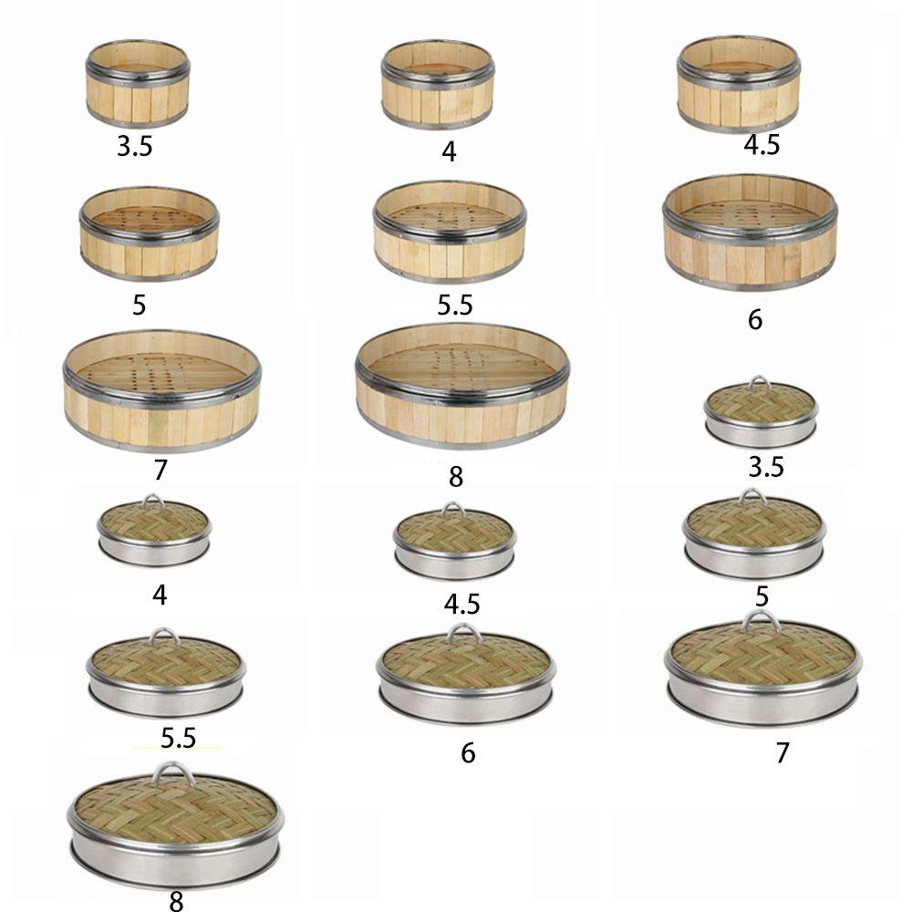 Steam Basket Woven Bamboo Bamboo Lid Food Steamer Steamer Basket Bamboo Steamer Steam Cooker