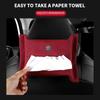 BQVLT1 Car Tissue Box Sun Visor Seat Back Hanging Bag Accessories For Alfa Romeo 159 Giulietta Giulia 147 Mito 156 Stelvio Volante