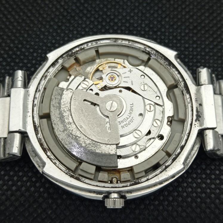 Б/У винтажные мужские часы SEIKO 5 AUTOMATIC 6319A JAPAN с датой 621d-a415807-2
