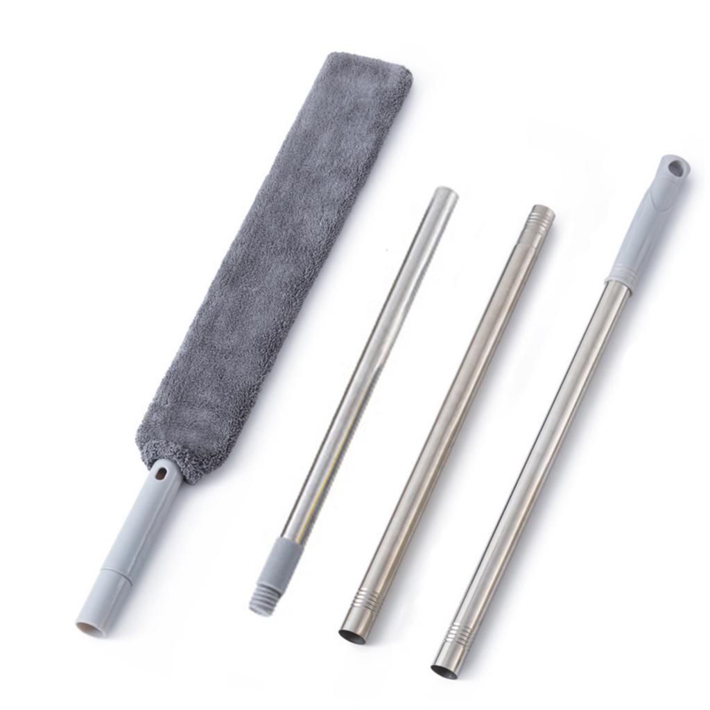 This Extended, Connectable Duster Is A Handy Tool For Cleaning Gaps And Crevices, Perfect For Home Use And Cleaning Under Beds.