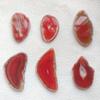 Natural Agate Geode Polished Irregular Crystal Slice Stone With hole DIY Pendant Mineral Home Decoration Healing Crystal