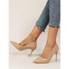 Fashion 2025 Women's Summer New Sexy Pointed Designer Solid Color High Heels Elegant Dress Party Shallow Mouth High Heels Plus Size