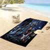 Whimsical Halloween Whispers beach towel Portable for travel Beach towel for vacation photos Outdoor pool towel seaside quickdrying swim towel