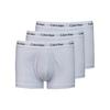 Трусы-боксеры с логотипом, 3 пары, мужское нижнее белье, белые NU2664-100