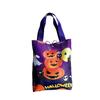Handheld Halloween Treat Bags Pumpkin Pattern Design Halloween Gift Handbag  Festival Accessory