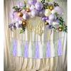 Dusty Sage Green Purple Lilac Lavender Party Decorations Paper Tassel Garland Banner Fringe Streamers Wildflower Fairy Birthday Baby Shower Wedding