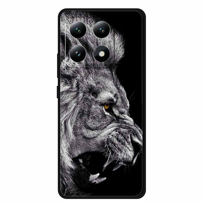 Чехол для Xiaomi 15T 5G Крутые животные Мягкий силиконовый чехол для телефона для Xiaomi 15T Pro 5G Чехол Ультратонкий Пылезащитный Защитный Funda