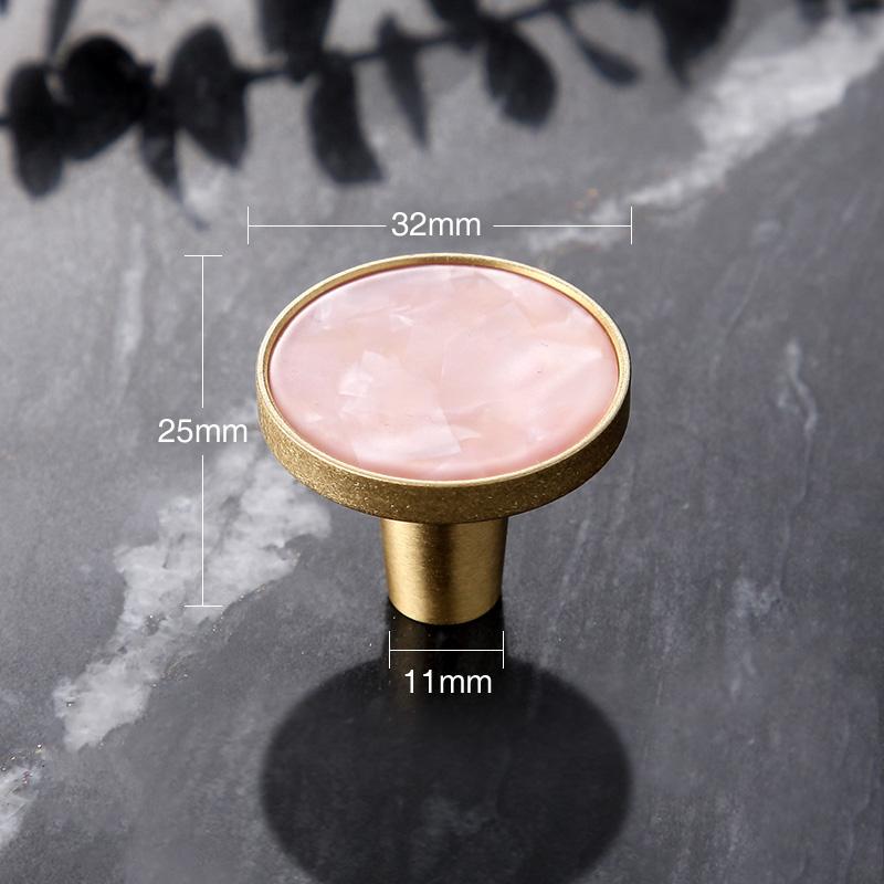NAIERDI Copper Furniture Handles Elegant Door Knobs Cabinet Handles Brass Hooks Nordic Pastoral Gold Clothes Wall Hangings Hooks