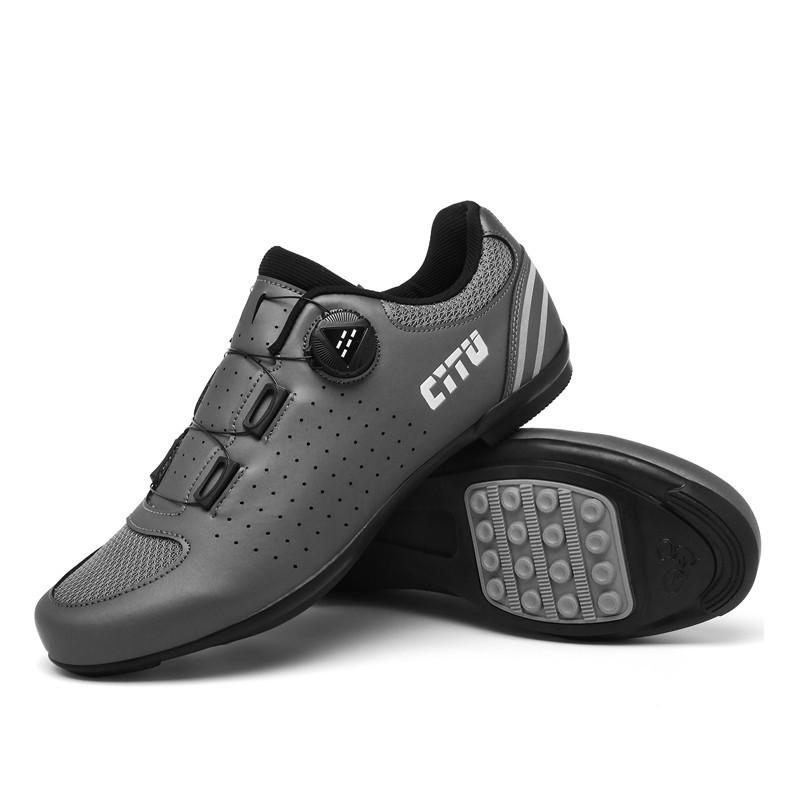 Unlocked Cycling Shoes Breathable Mesh Road MTB Bike Hard Sole Men Women