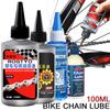 MTB Road Bike Chain Lube 100ml Bicycles Special Lubricant Mountain Bike Dry Lube Chain Oil Fork Flywheel Chain Bike Accessories