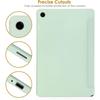 Coque de Protection - E.F.Connection - pour Samsung Galaxy Tab A9 / A11 - Vert - Support Pliable - Protection Optimale