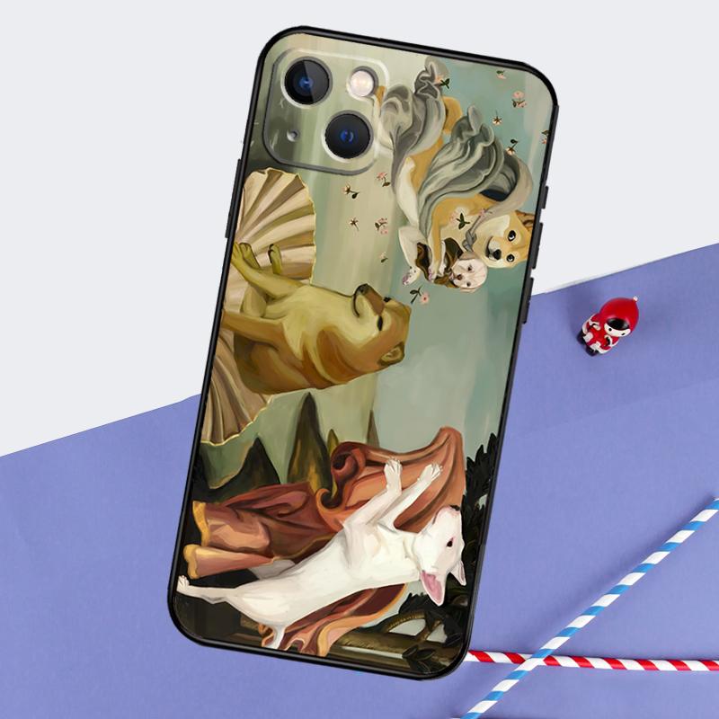 Чехол для телефона с мемом Doge Dog Cheems для iPhone 16 Pro Max 11 13 14 15 Pro Max 12 Mini XR 16 15 Plus 16e Задняя крышка
