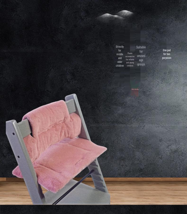 Стульчик для кормления Stokke Плюшевый кролик Зимняя подушка на сиденье для малыша