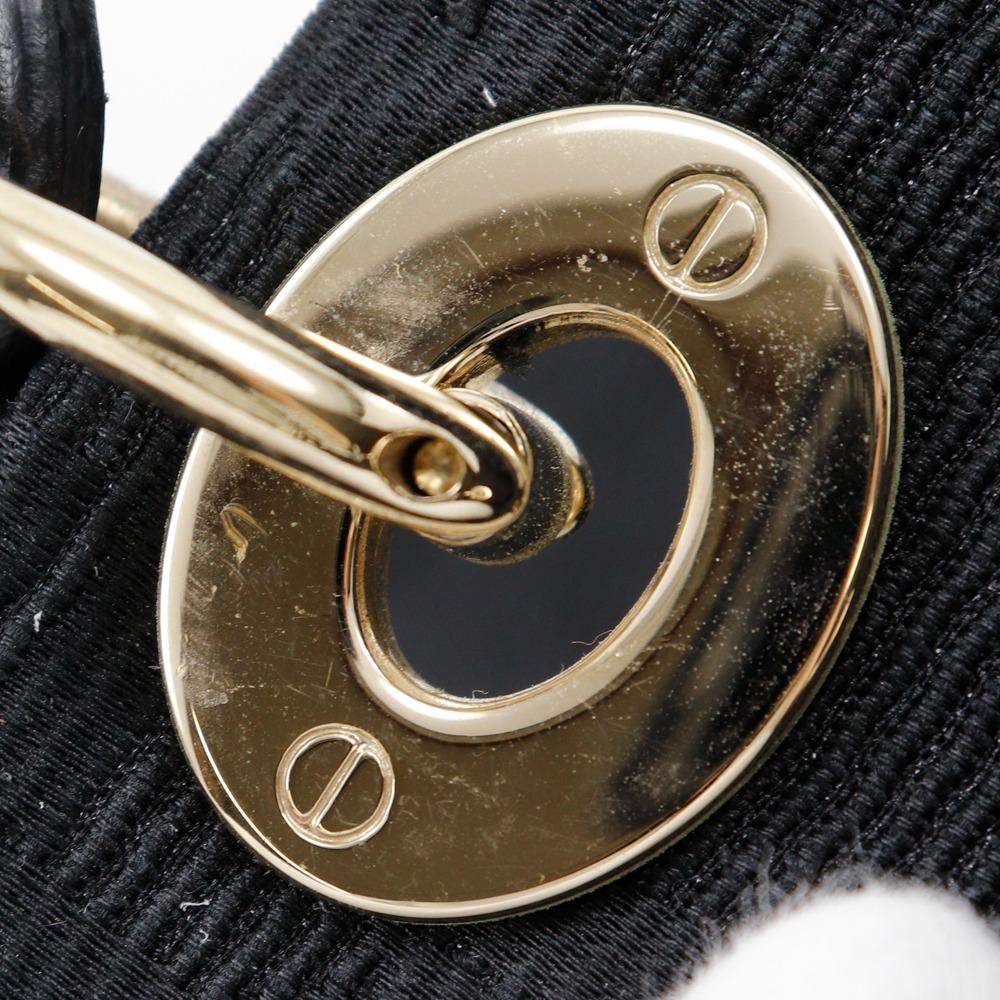 Dior Сумка-тоут Canage JCA449449 черная нейлоновая канва Женская Б/У