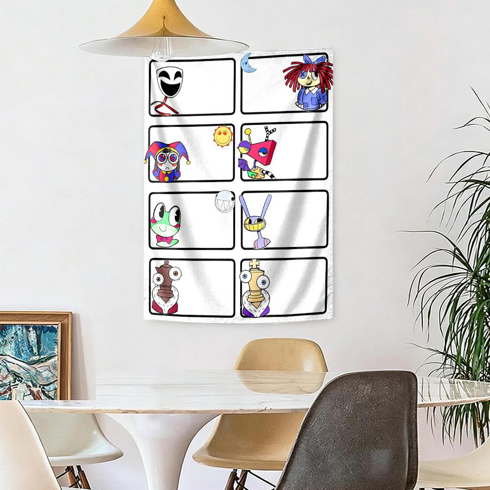 Numberblocks Wall Decor Tapestry Art For Pet Memorial Birthdaywedding Party Backdrop Family Gift