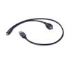 USB C - USB (Female/Male) OTG адаптер-кабель с функцией зарядки для телефонов, планшетов, для мышей, клавиатур, дисков