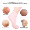 1 Pair Protective Foot Covers Crack Resistant Softened Calluses Keratinized Foot Sleeves Beach Socks Anti-Dry Cracking Foot Film Protectors