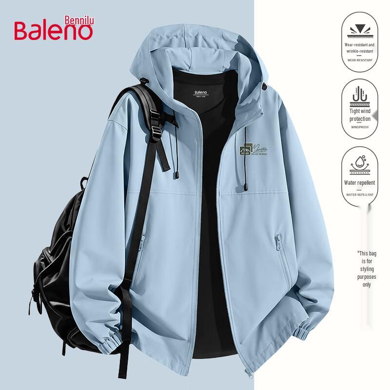 Ветровка с капюшоном Baleno в горном стиле