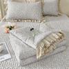 Summer Washable Cotton Summer Quilt Twin Summer Cool Quilt Air-Conditioning Thin Blanket Machine Washable