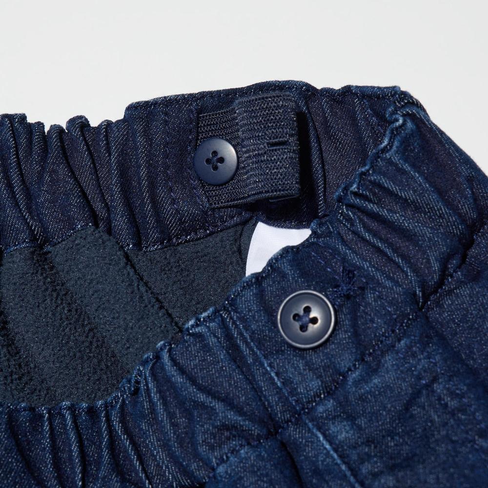 Uniqlo Kids Warm Line Pants  Denim 