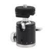 Mini Ball Head Aluminum Alloy 360 Degree Rotatable Camera Tripod Ball Head with 14 Inch Screw Cold