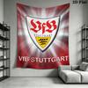 VfB Stuttgart Wall Tapestry Aesthetic Wall Hanging Printed Fabric Blanket Decorative Tapestries for Bedroom Living Room Home Decor