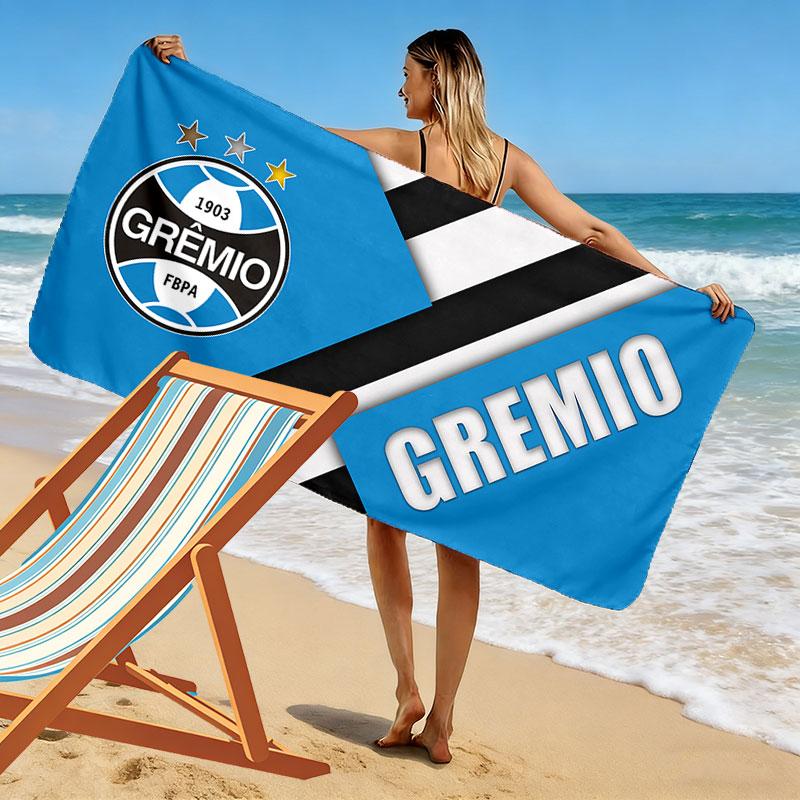 GREMIO FC Print Beach Towel, Large Soft Quick Dry Towel for Beach Camping Swimming