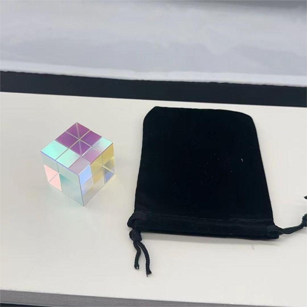 Sun Catcher Mixing Color Cube Funny Rainbow Crystal Cubes  Educational Gifts