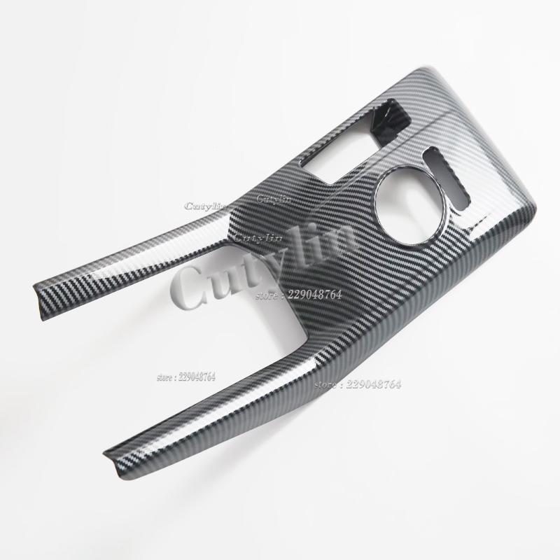 LHD RHD for MG3 MG 3 Hybrid 2024 2025 ABS Carbon Window Switch Front Water Cup Holder Gear Shift Panle Interior Accessories WW32