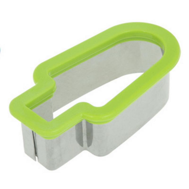 Арбузный слайсер в форме эскимо, модель арбузного ломтика из нержавеющей стали, креативная форма для арбуза, кухонные принадлежности