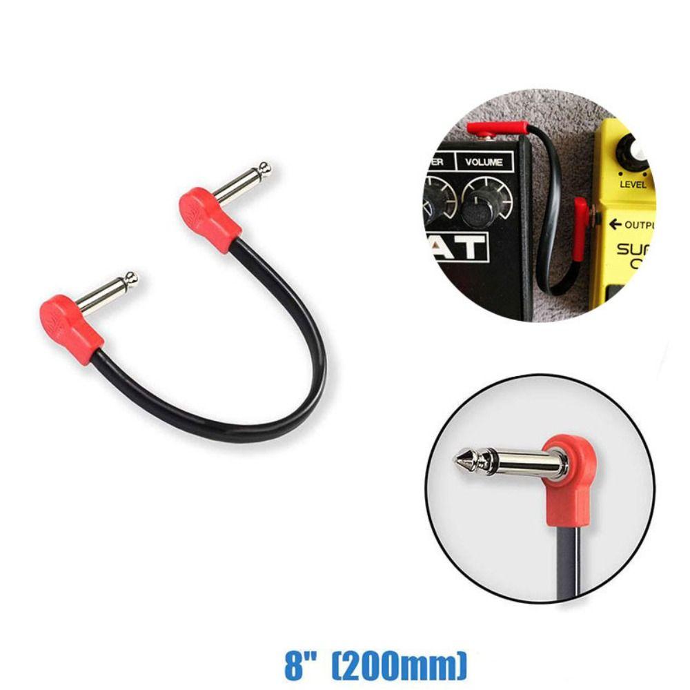 10/15/20/30/50 см Кабель для гитарных педалей эффектов Медный сердечник Аудиокабель