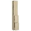 Vidaxl Szafka Łazienkowa, Dąb Sonoma, 25X26,5X170 Cm