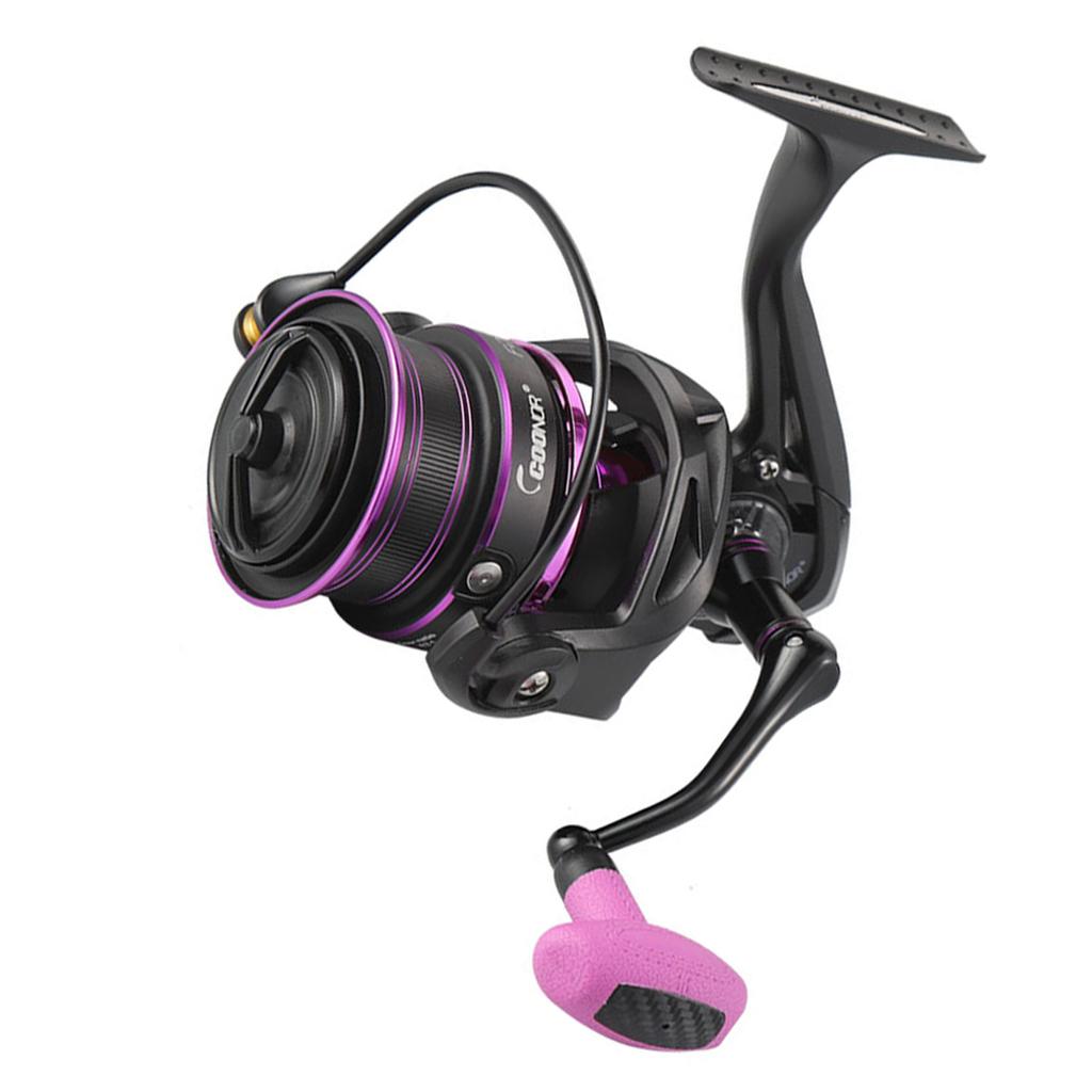 Вращающаяся катушка для соленой воды. Прочные металлические вращающиеся катушки для рыбалки со сменной ручкой FD8000S