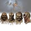 Забавная коричневая латексная маска старика, идеально подходит для Хэллоуина и вечеринок