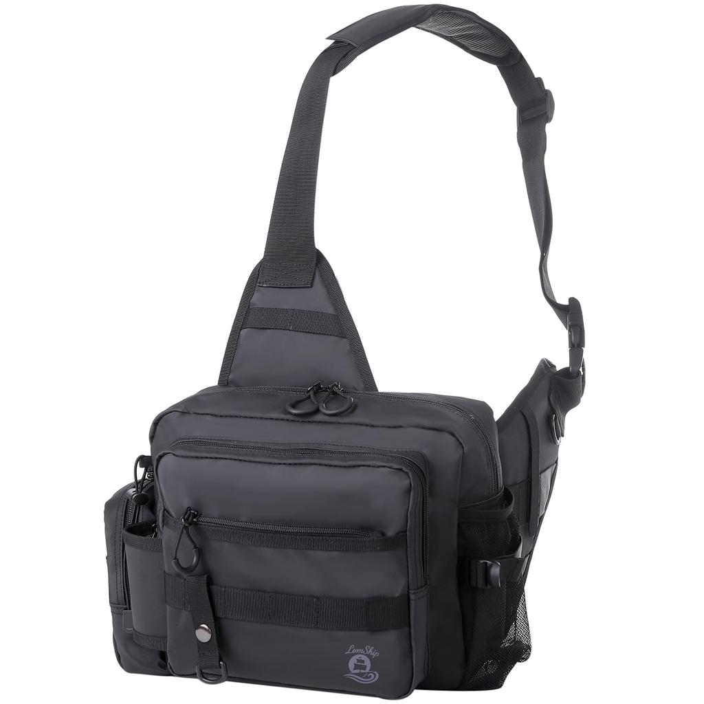 for Shoulder Large High for Bass Seabass Designed FishingFishing Bag, Bag, Waterproof, Water-Repellent, Capacity, Durability, Fishing, Egiing,