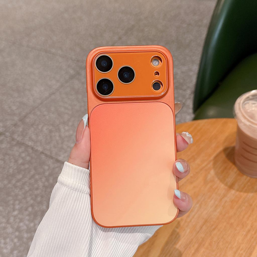 Подходит для Apple 17promax серия с постепенным изменением чехол для мобильного телефона iPhone16 с защитной пленкой для камеры 15 противоударный новый летний