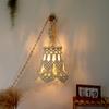 Handmade Macrame Light Shade Chandeliers Hanging Light Cover Light Shade Macrame Woven Tapestry Boho Chic Home Room Decoration