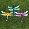 Indoor&Outdoor Handmade Craft Metal Ornaments Dragonfly Decorations Wall Hanging Sculptures