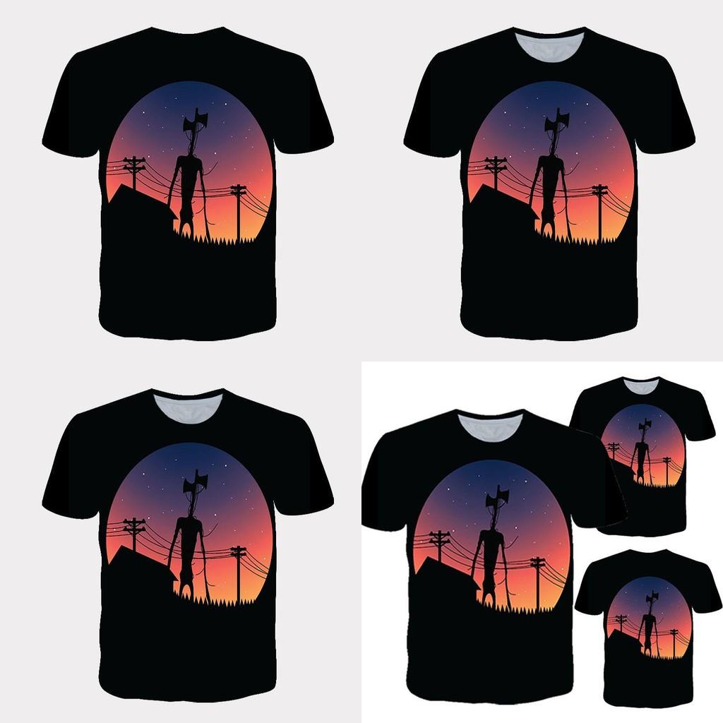 Детская футболка с изображением инопланетного монстра Сиреноголового, ужасающего персонажа городской легенды