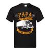 PAPA The MAN The MYTH The LEGEND – Bold Graphic Black Adult T-shirt Men's Women's Tops Tees