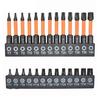 Набор бит Torx из 26 шт. 1/4 дюйма Набор бит для отвертки Torx Ударный Магнитный Шестигранный