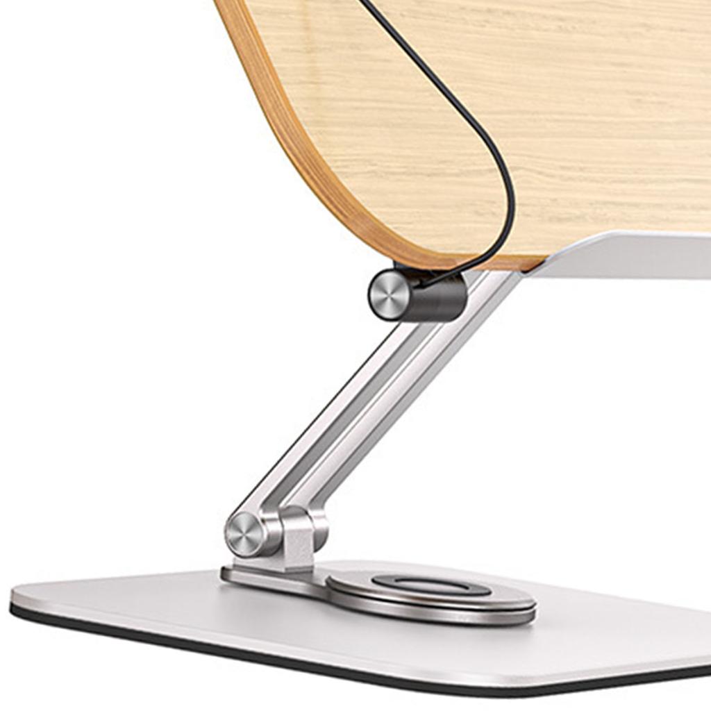 Стойка для чтения с вращением на 360 градусов, прочная несущая способность, подставка для планшета из алюминиевого сплава для студентов