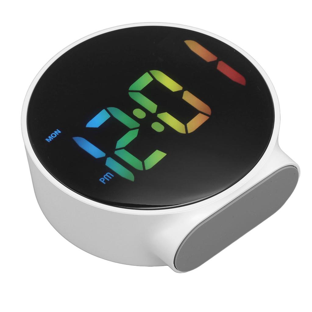 4 Inch LED Alarm Clock Multifunction Innovative 12 24H Time Display 3 Level Brightness Electric Alarm Clock for Home