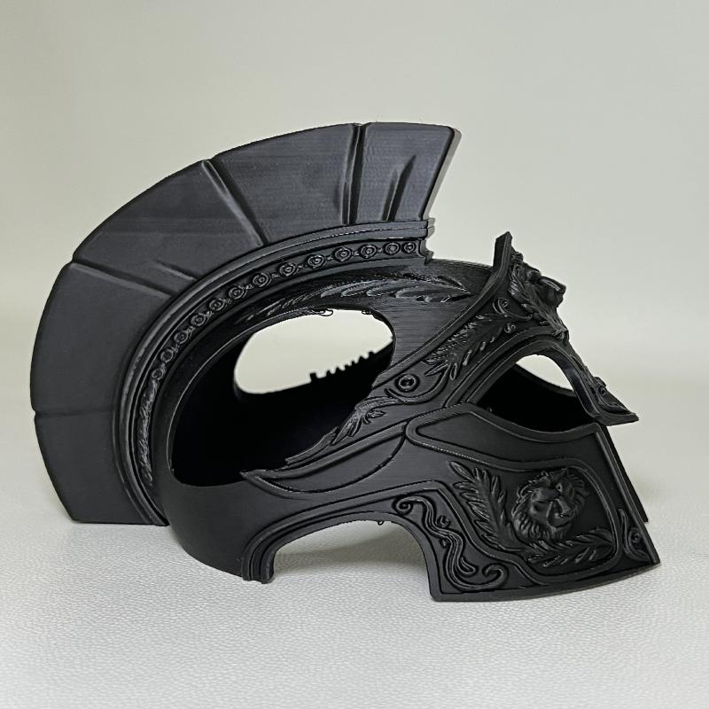 3D-печатный римский шлем для кошек Креативный прочный костюм для питомца Декоративный головной убор для фотозоны Фестиваль Косплей