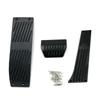 Non-drilling Non-slip Accelerator Gas Fuel Brake Foot Rest Pedal Pads For BMW 1,3 Series X1 E39 E46 E87 E90 E91 E92,Car Styling