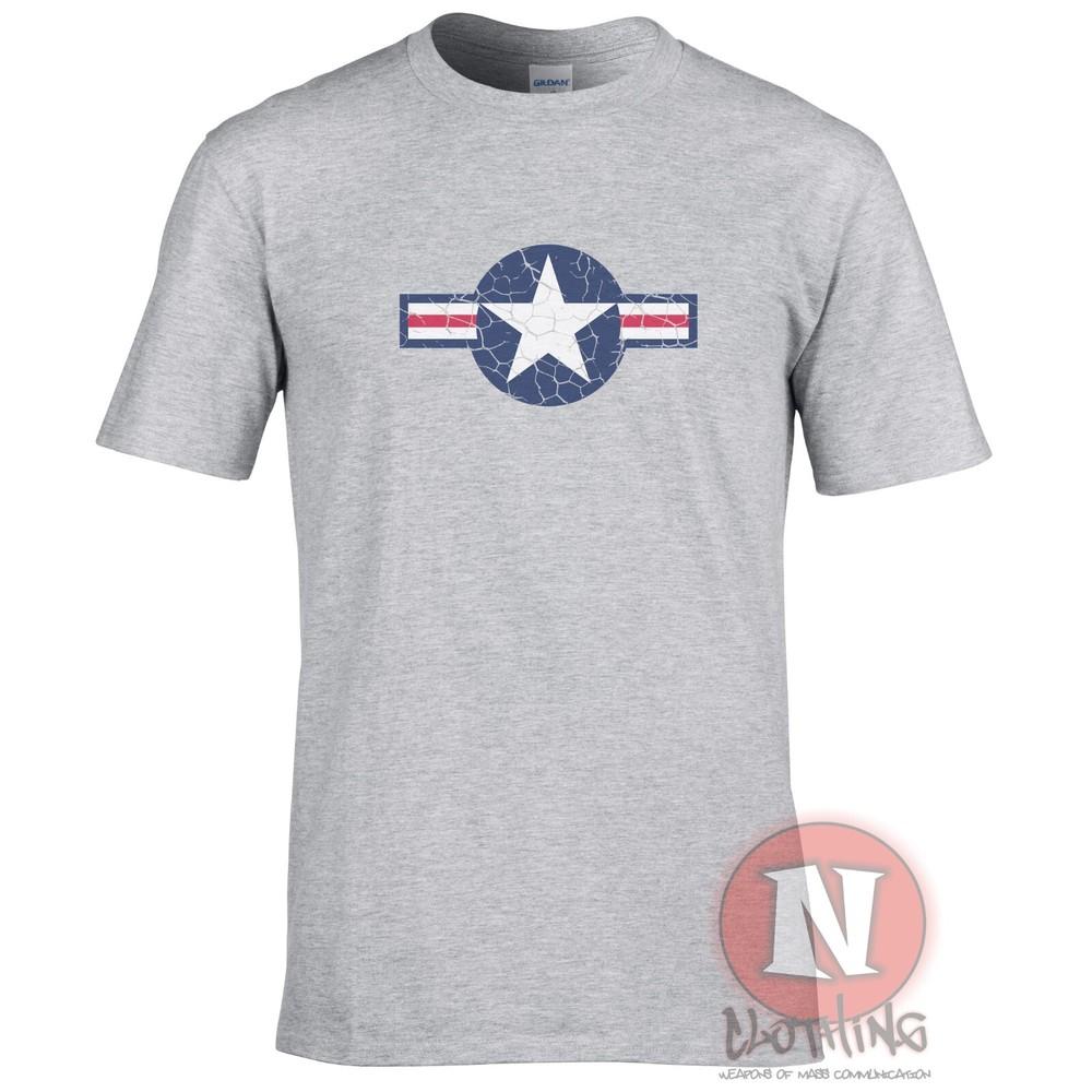 Ww2 Usaaf Logo TShirt Flying Fortress P51 Mustang P38 P47 P40 Us Army Airforce