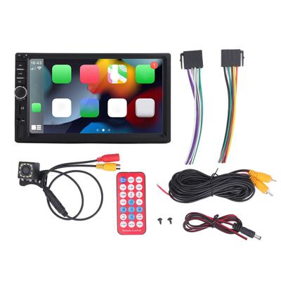 7-дюймовый автомобильный стереомагнитола Double Din HD сенсорный экран для Android Auto Mirror Link Bluetooth5.1 Car MP5