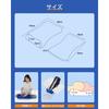 Sunrising Bedding's memory foam pillow, 64cm wide x 40cm deep, provides a comfortable, high-rise pillow for side sleepers, a comfortable fit for your