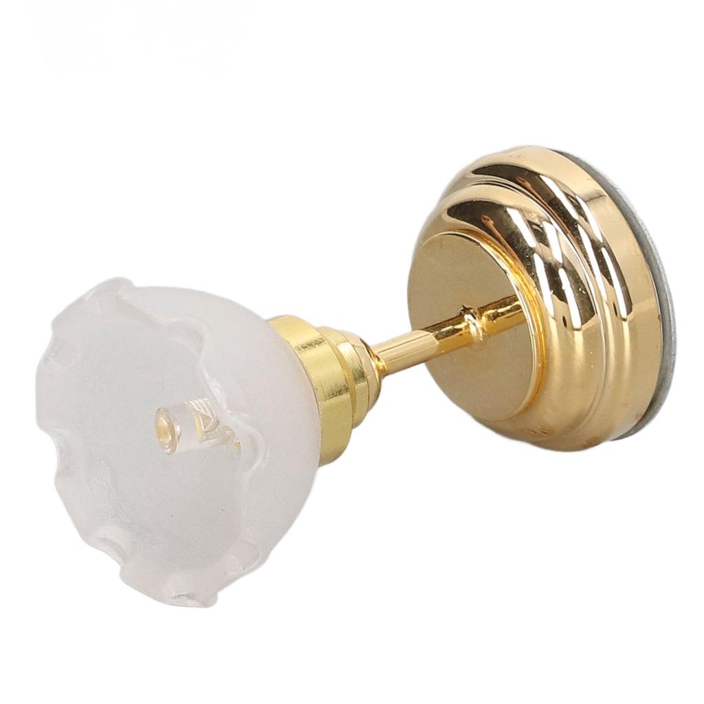 1:12 Dollhouse Miniature Ceiling Light Innovative White Flower Shape Vivid LED Mini Light Dollhouse