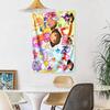 Dora Explorer Wall Decor Tapestry Art For Pet Memorial Birthdaywedding Party Backdrop Family Gift